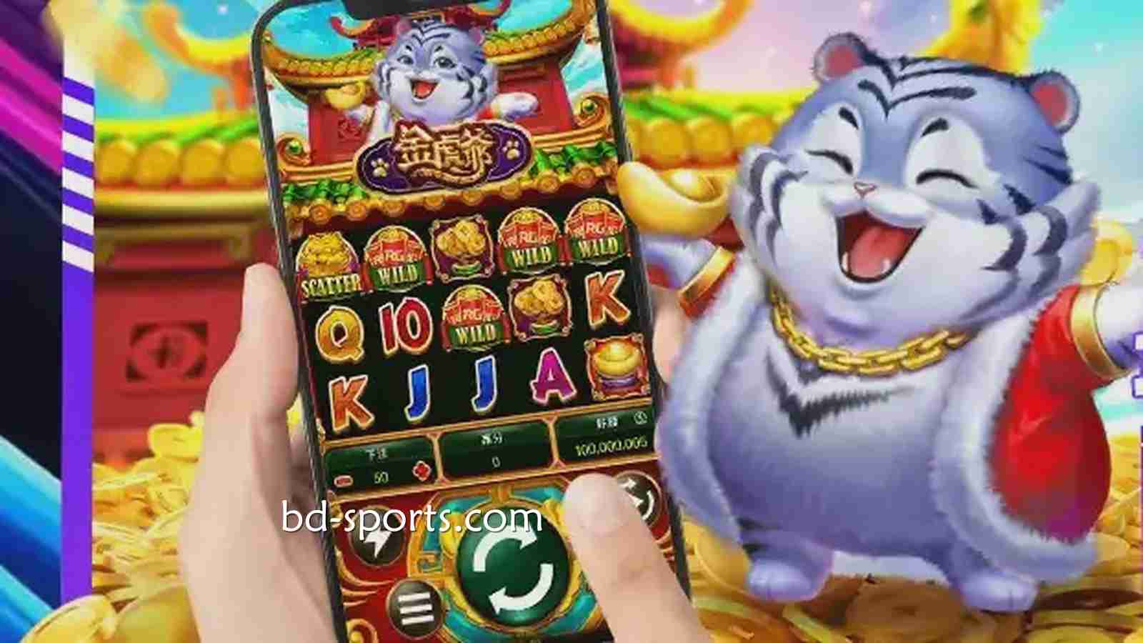 皇冠体育《金虎爷》老虎机最高赔率2000倍,你心动了吗?