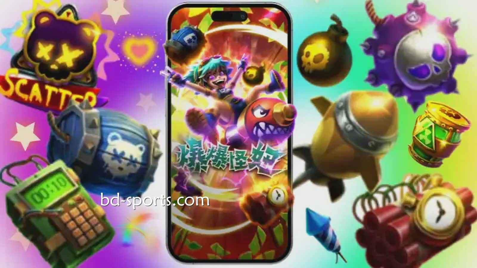 《爆爆怪妞》老虎机奖金最高达51000倍,皇冠玩家一定得玩!!!